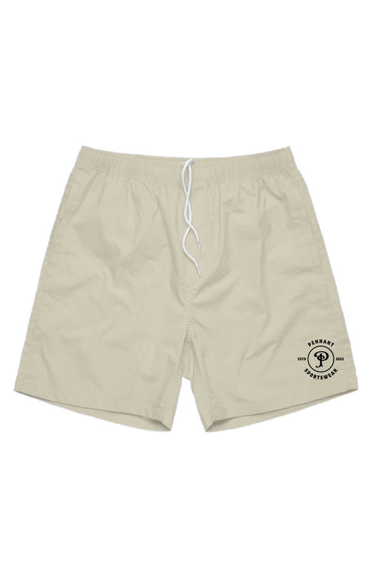 Pennant Sport Shorts Sand - 5 in